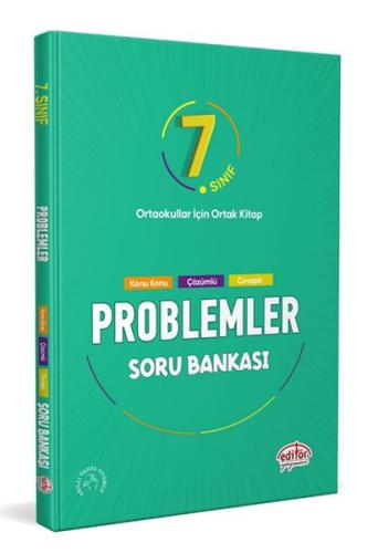 Kurye Kitabevi - Editör 7. Sınıf Problemler Soru Bankası