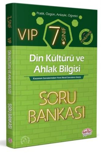 Kurye Kitabevi - Editör 7. Sınıf VIP Din Kültürü ve Ahlak Bilgisi Soru
