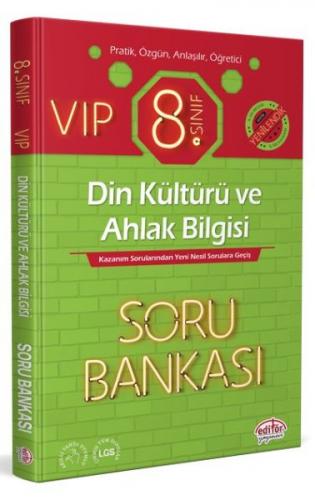 Kurye Kitabevi - Editör 8. Sınıf VIP Din Kültürü ve Ahlak Bilgisi Soru