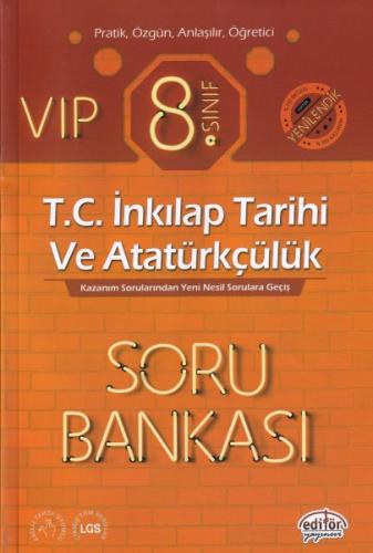 Kurye Kitabevi - Editör 8. Sınıf VIP T.C. İnkılap Tarihi ve Atatürkçül