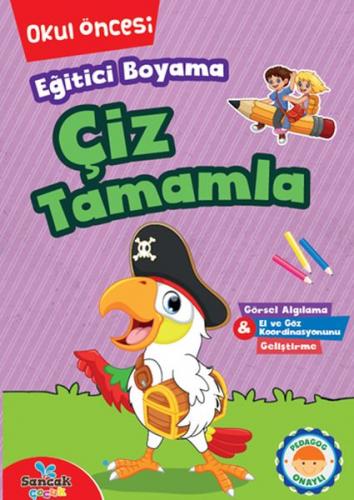 Eğitici Boyama - Çiz Tamamla - Münzevi Kitabevi