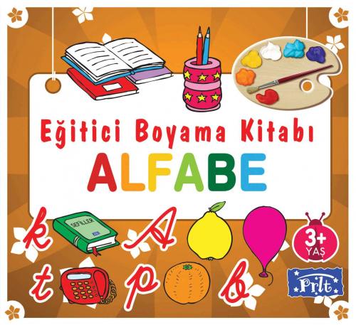 Eğitici Boyama Kitabı - Alfabe