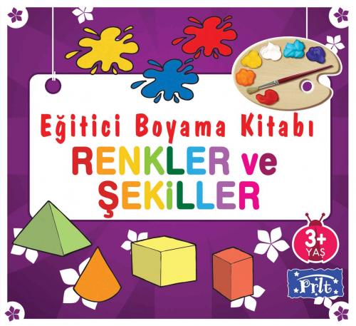 Eğitici Boyama Kitabı - Renkler ve Şekiller
