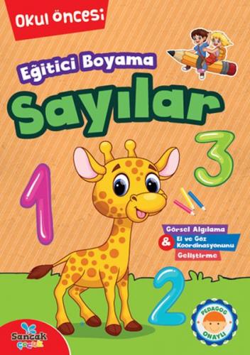 Eğitici Boyama - Sayılar - Münzevi Kitabevi