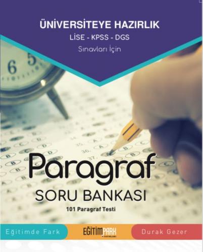 Kurye Kitabevi - Eğitim Park Lise Paragraf Soru Bankası 33,00 TL İADES