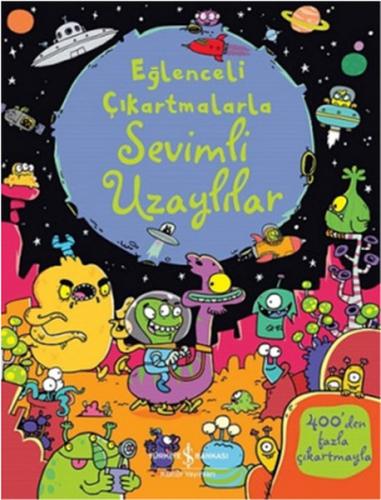 Eğlenceli Çıkartmalarla Sevimli Uzaylılar - Münzevi Kitabevi