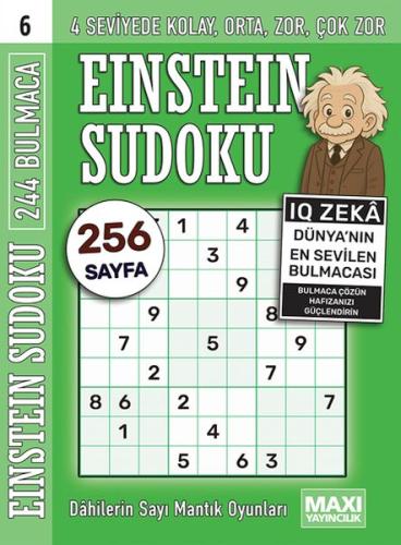 Einstein Sudoku 6 - Münzevi Kitabevi