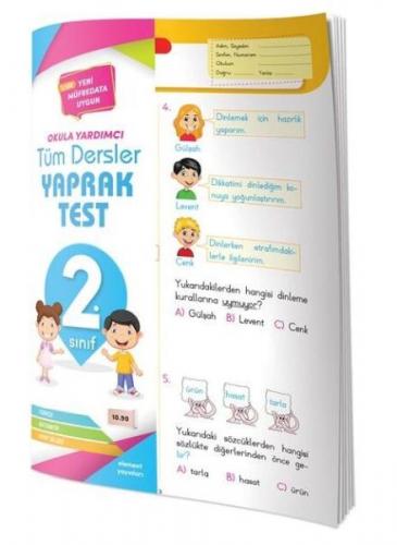 2. Sınıf Tüm Dersler Yaprak Test