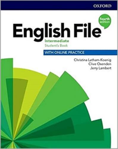 English File Intermediate Students Book with Online Practice - Münzevi