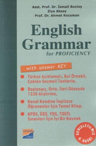 Kurye Kitabevi - English Gramer for Proficieny with Answer KEY