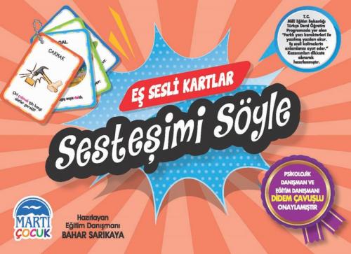Eş Sesli Kartlar - Sesteşimi Söyle