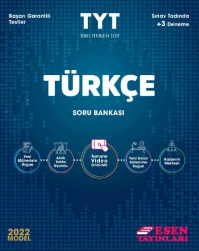 Kurye Kitabevi - Esen TYT Türkçe Soru Bankası 2022