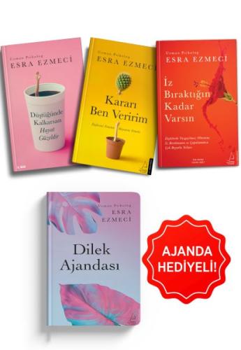 Esra Ezmeci Psikoloji Seti 3 Kitap Dilek Ajanda Hediyeli - Münzevi Kit