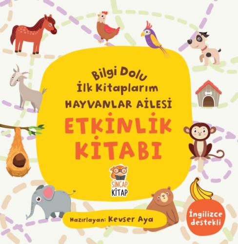 Etkinlik Kitabı - Bilgi Dolu İlk Kitaplarım Hayvanlar Ailesi - Münzevi