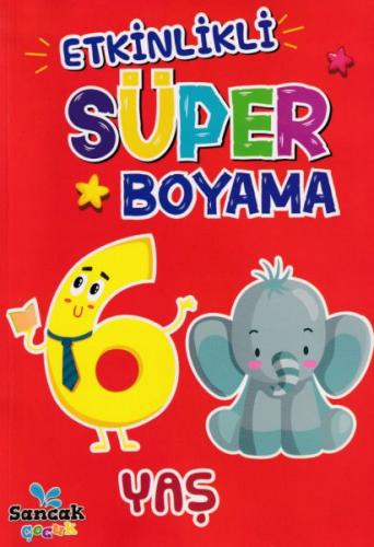 Etkinlikli Süper Boyama 6 Yaş