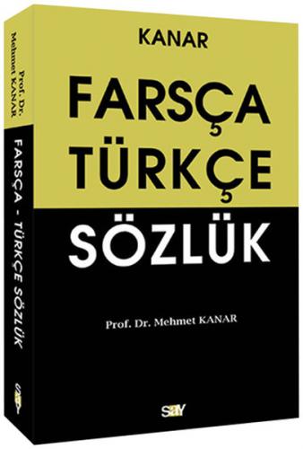 Kurye Kitabevi - Kanar Farsça-Türkçe Sözlük (K.Kapak)