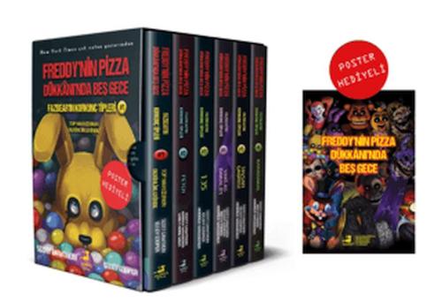 Fazbear’ın Korkunç Tipleri Serisi 6 Kitap - Poster Hediyeli - Münzevi 