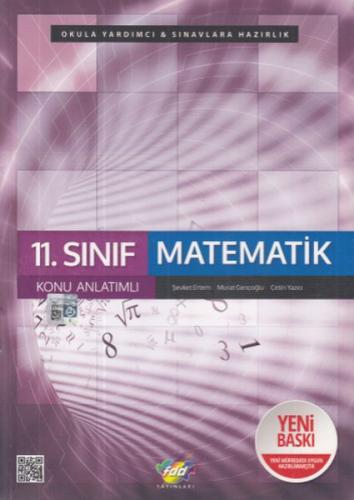 Kurye Kitabevi - FDD 11. Sınıf Matematik Konu Anlatımlı Yeni