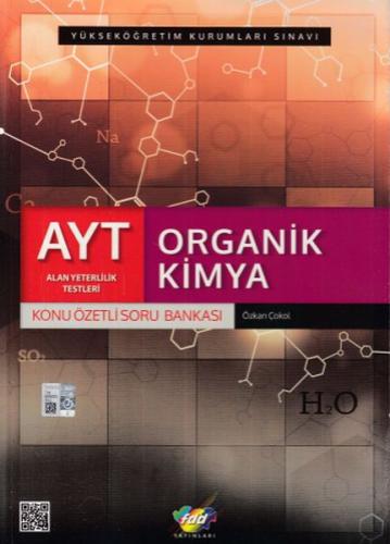 Kurye Kitabevi - FDD AYT Organik Kimya Konu Özetli Soru Bankası Yeni