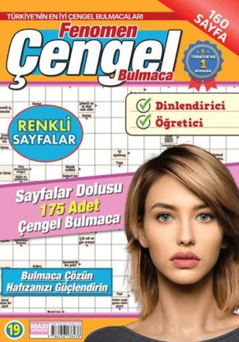 Fenomen Çengel Bulmaca 19 - Münzevi Kitabevi