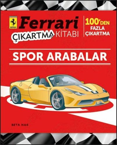 Kurye Kitabevi - Ferrari - Spor Arabalar Çıkartma Kitabı
