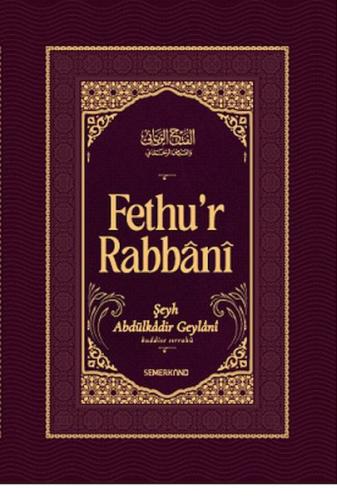 Kurye Kitabevi - Fethur Rabbani-Abdülkadir Geylani