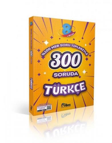 Kurye Kitabevi - Fides 300 Soruda 8. Sınıf Türkçe