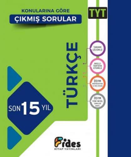 Kurye Kitabevi - Fides TYT Türkçe Son 15 Yıl Konularına Göre Çıkmış So