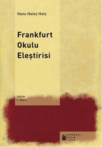 Kurye Kitabevi - Frankfurt Okulu Eleştirisi