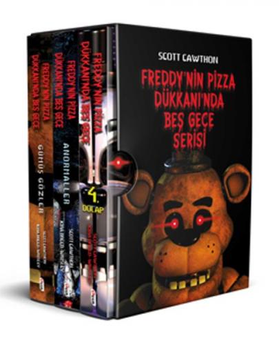Kurye Kitabevi - Freddy'nin Pizza Dükkani'nda Bes Gece Serisi Seti - 3