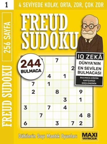 Freud Sudoku 1 - Münzevi Kitabevi