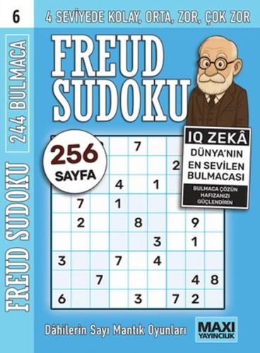 Freud Sudoku 6 - Münzevi Kitabevi