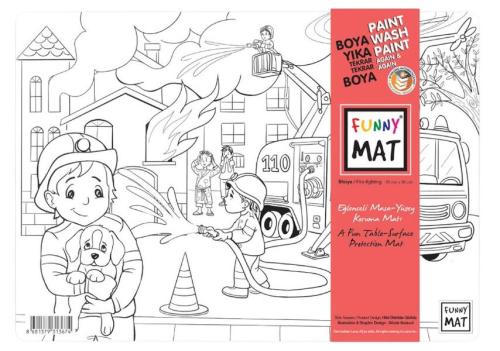 Funny Mat - Mini İtfaiye - Münzevi Kitabevi