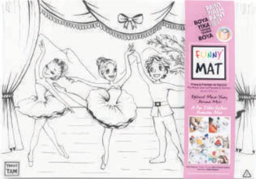 Kurye Kitabevi - Funny Mat - Prens İle Prenses Ve Dansçılar 33,5 x 48 