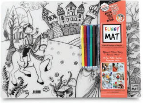Kurye Kitabevi - Funny Mat - Prens & Prenses Ve Dansçılar 6'Lı Kalem H