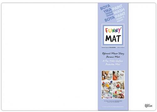 Kurye Kitabevi - Funny Mat Serbest Çalışma Küçük Boy 33,5x48cm