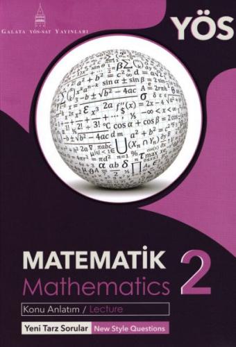 Kurye Kitabevi - Galata YÖS SAT Matematik 2 Konu Anlatım