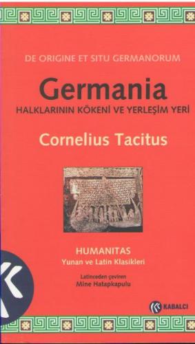 Kurye Kitabevi - Germania Halklarının Kökeni ve Yerleşim Yeri