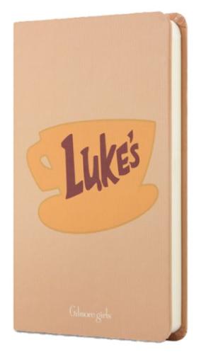 Kurye Kitabevi - Gilmore Girls Sert Kapak Mini Defter Lukes Kahverengi