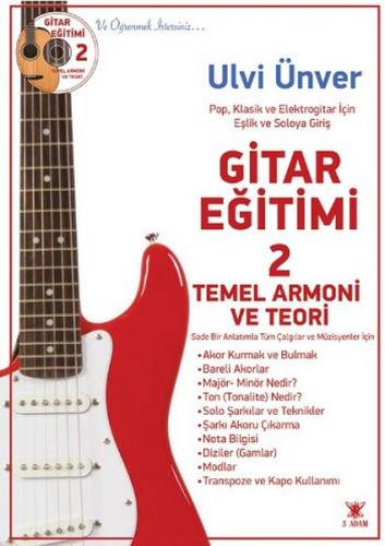 Gitar Eğitimi 2 - Temel Armoni ve Teori - Münzevi Kitabevi