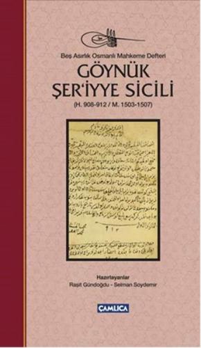 Kurye Kitabevi - Göynük Şeriyye Sicili