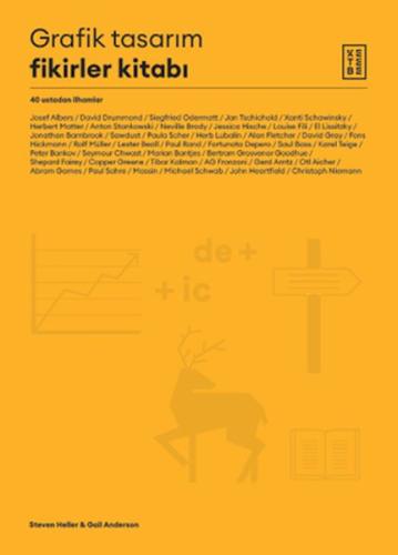 Kurye Kitabevi - Grafik Tasarım Fikirler Kitabı - 40 Ustadan İlhamlar