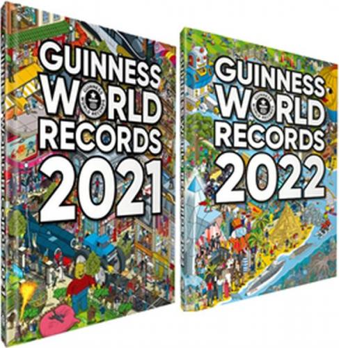 Kurye Kitabevi - Guinness Dünya Rekorlar 2021-2022 (2 Kitap Takım)