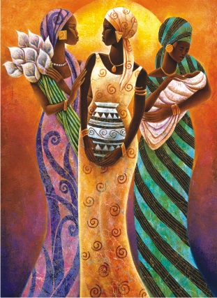 Güneşin Kızları (Puzzle 1000) 3065