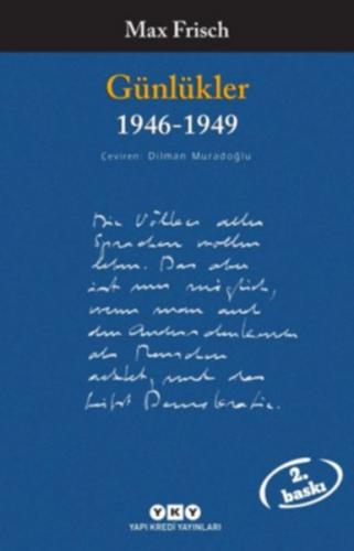 Kurye Kitabevi - Günlükler (1946-1949) M.Frisch