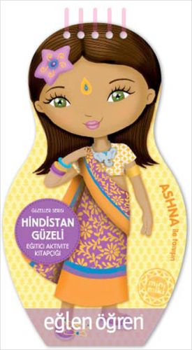 Kurye Kitabevi - Güzeller Serisi Hindistan Güzeli Eğitici Aktivite Kit
