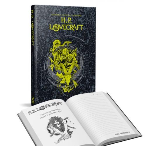 Kurye Kitabevi - H.P. Lovecraft Süresiz Ajanda (Zamansız Yazarlar Seri