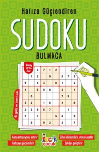 Kurye Kitabevi - Hafıza Güçlendiren Sudoku Bulmaca