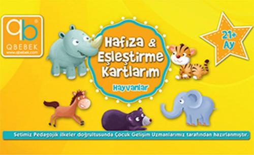 Hafıza ve Eşleştirme Kartlarım - Hayvanlar (21+Ay)