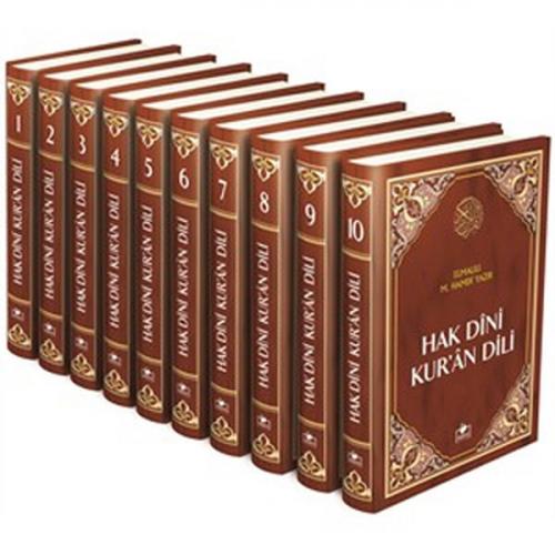 Hak Dini Kuran Dili Elmalılı Tefsiri (10 Cilt)